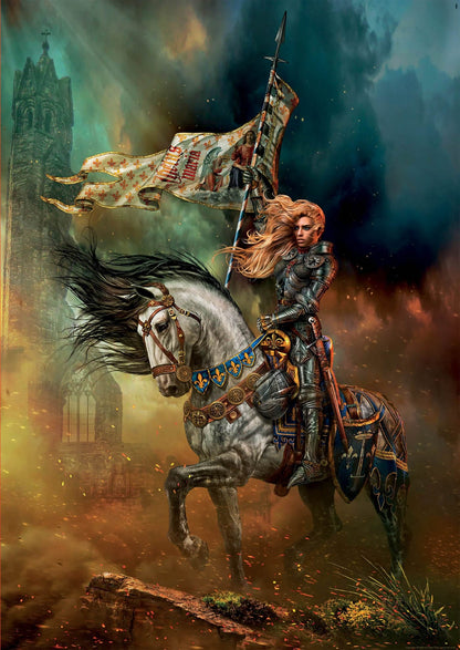 Brain Games LT Universalios dėlionės Joan of Arc, 1000