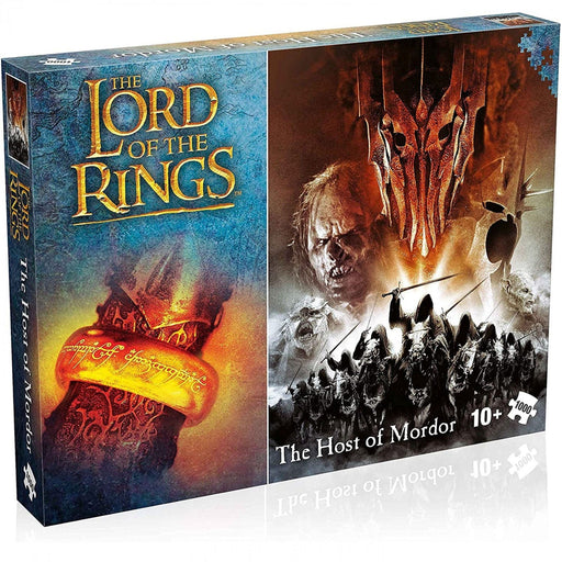 Brain Games LT Universalios dėlionės Lord of the Rings The Host of Mordor Puzzles, 1000