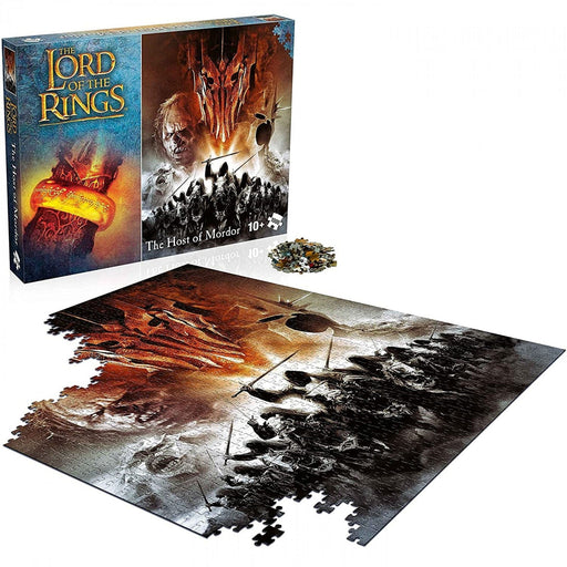 Brain Games LT Universalios dėlionės Lord of the Rings The Host of Mordor Puzzles, 1000