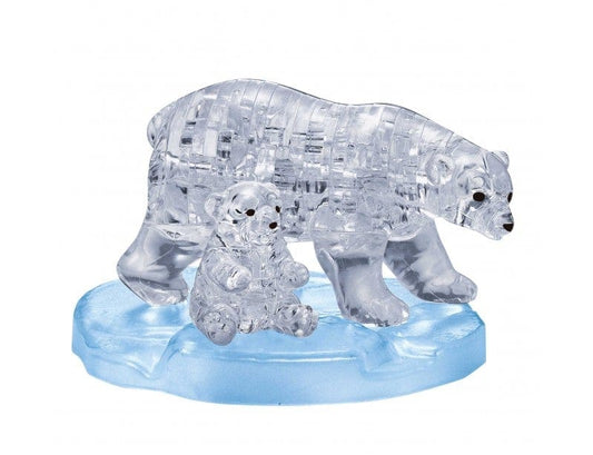 Crystal Puzzle 3D Delionės Baltoji meška