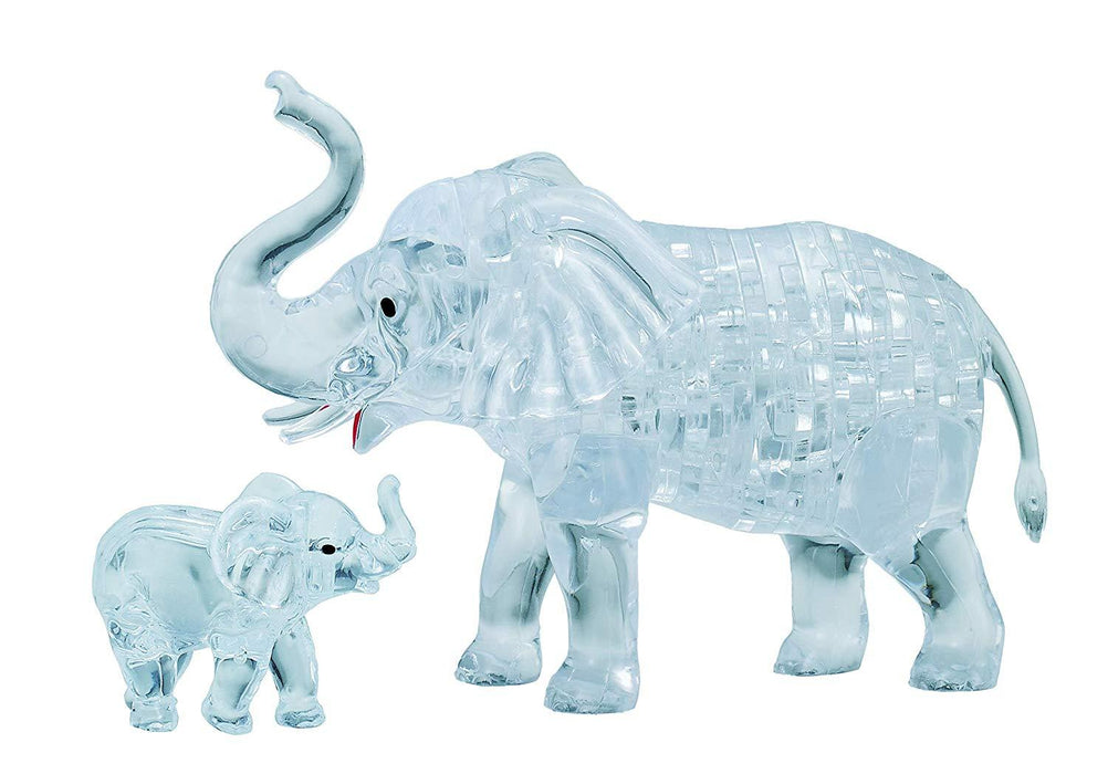 Crystal Puzzle 3D Delionės Du drambliai