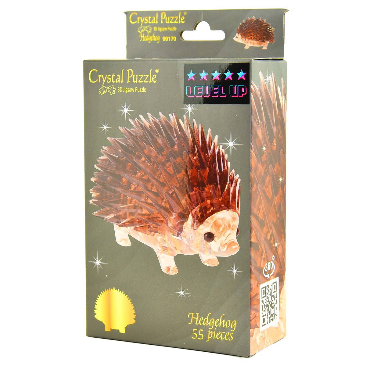 Crystal Puzzle 3D Delionės Ežiukas