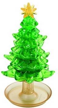 Crystal Puzzle 3D Delionės Kalėdų eglė