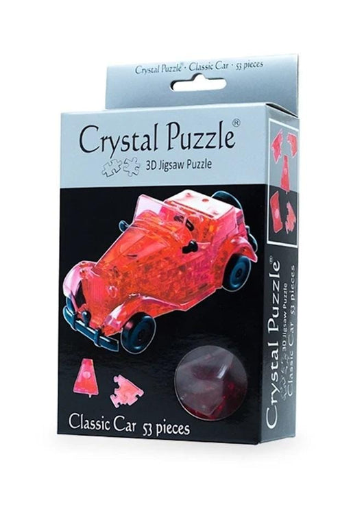 Crystal Puzzle 3D Delionės Raudona mašina
