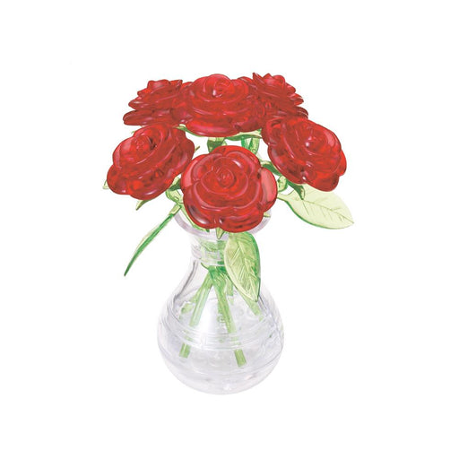 Crystal Puzzle 3D Delionės Rožės vazoje