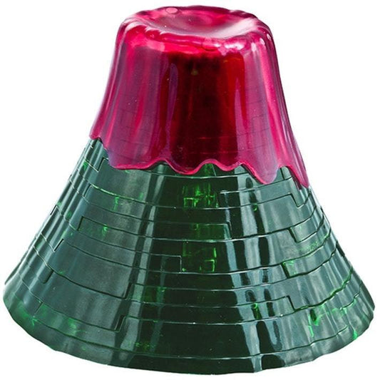 Crystal Puzzle 3D Delionės Ugnikalnis (žalias)