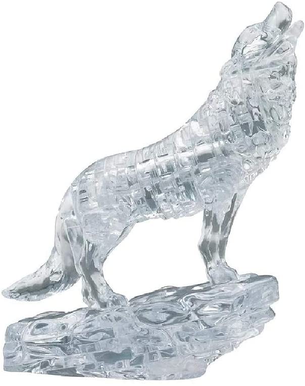 Crystal Puzzle 3D Delionės Vilkas (skaidrus)
