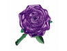 Crystal Puzzle 3D Delionės Violetinė rožė