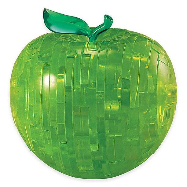 Crystal Puzzle 3D Delionės Žalias obuolys