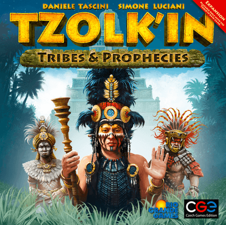 English Stalo žaidimai Tzolk'in: Tribes & Prophecies (Papildymas) (EN)