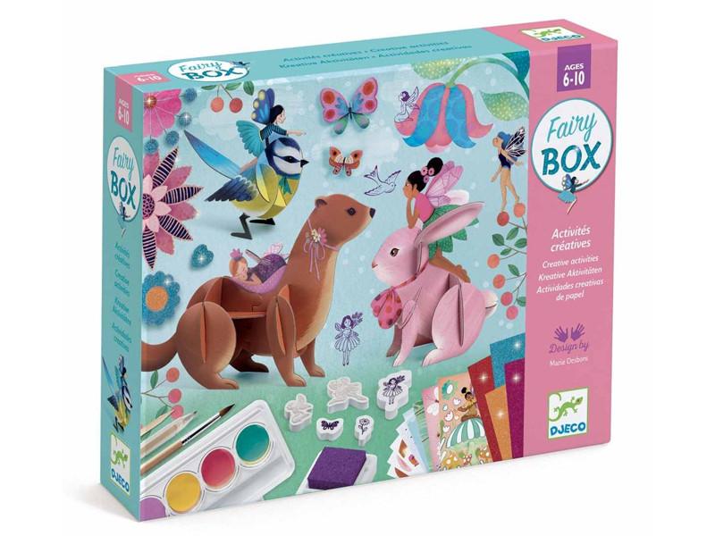 Djeco Rankdarbiai Kūrybinis rinkinys „Fairy box“