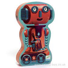 Djeco Vaikiškos dėlionės Dėlionė Bob the robot