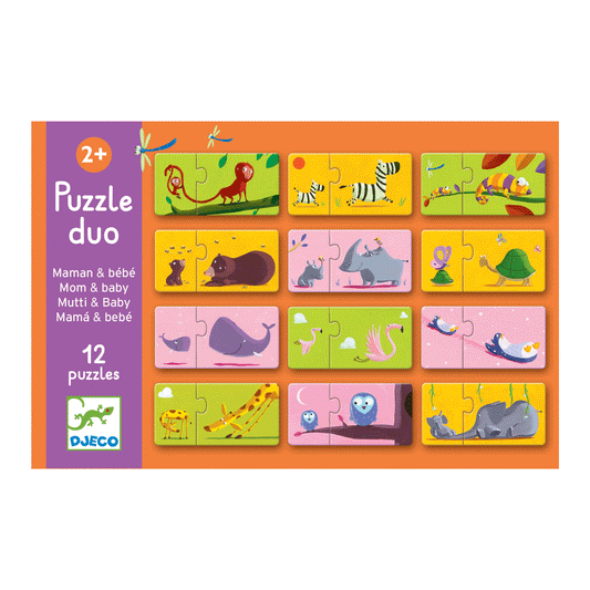 Djeco Vaikiškos dėlionės Mom & Baby