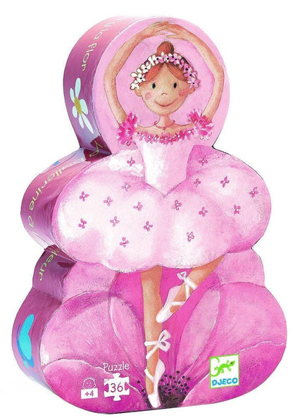 Djeco Vaikiškos dėlionės The Ballerina with the Flower