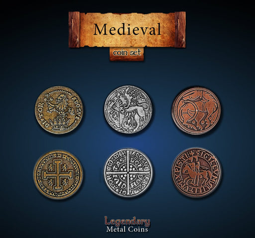 Drawlab Kita Medieval Coin Set