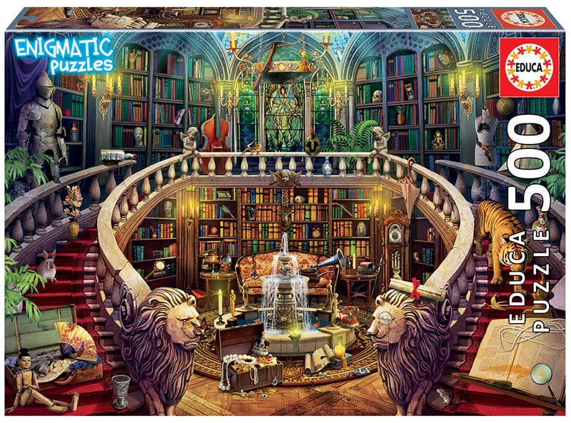 Educa Universalios dėlionės Antique Library „Enigmatic Puzzle“, 500