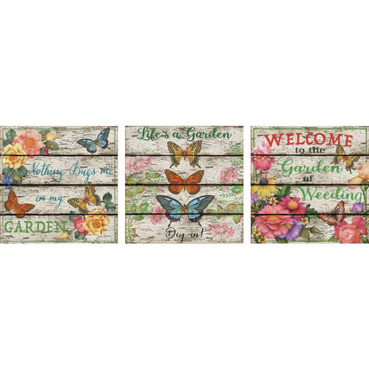 Educa Universalios dėlionės Country garden, 3x500