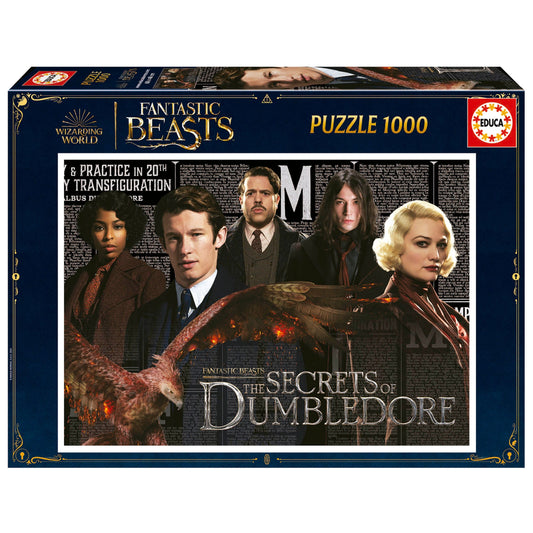 Educa Universalios dėlionės Fantastic Beasts, 1000