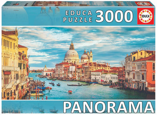 Educa Universalios dėlionės Grand Canal Venice „Panorama”, 3000 pcs