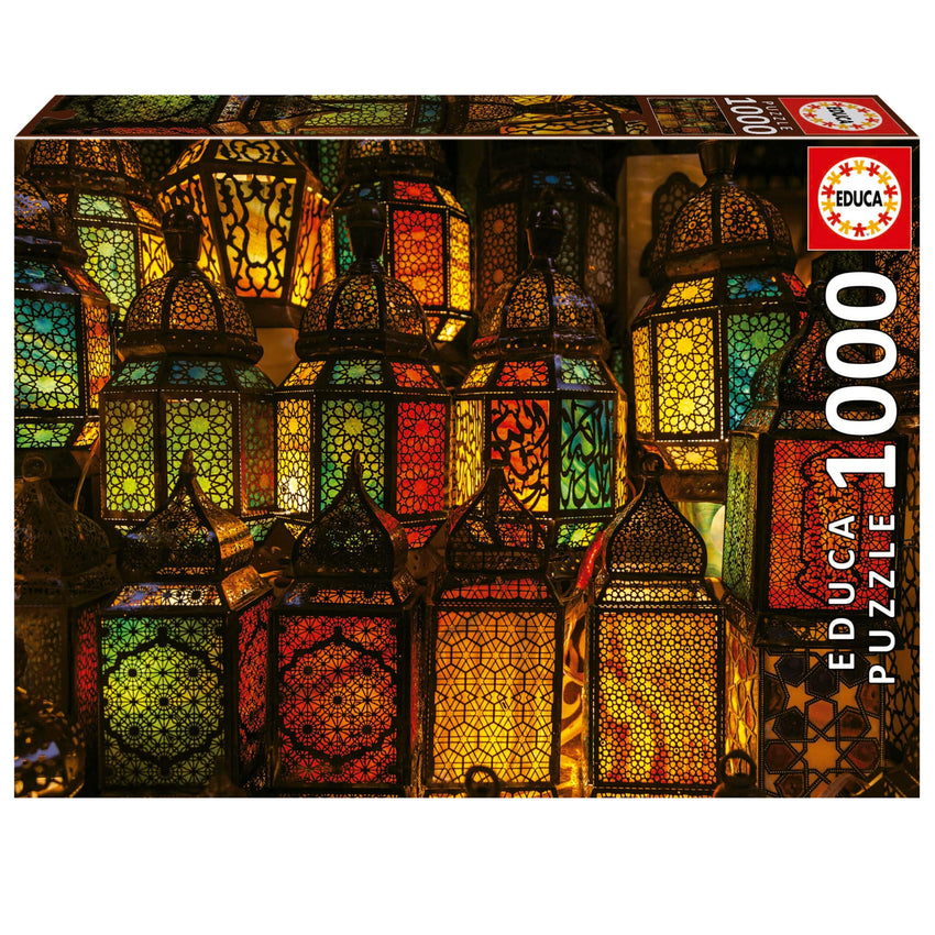 Educa Universalios dėlionės Lantern Collage, 1000