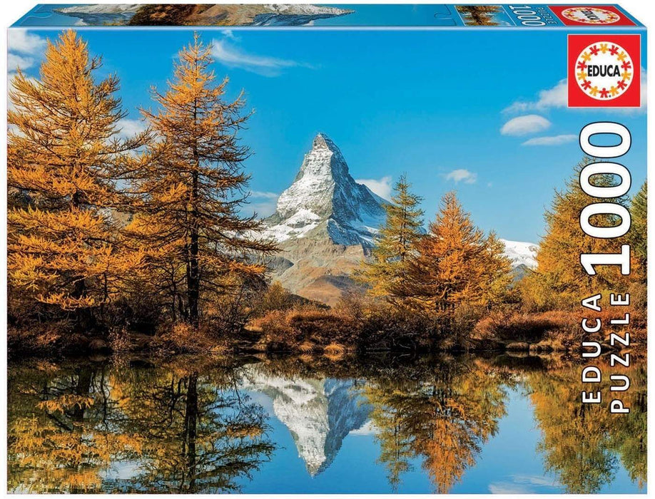 Educa Universalios dėlionės Matterhorn Mountain in Autumn, 1000