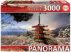 Educa Universalios dėlionės Mount Fuji and Chureito Pagoda, Japan “Panorama”, 3000