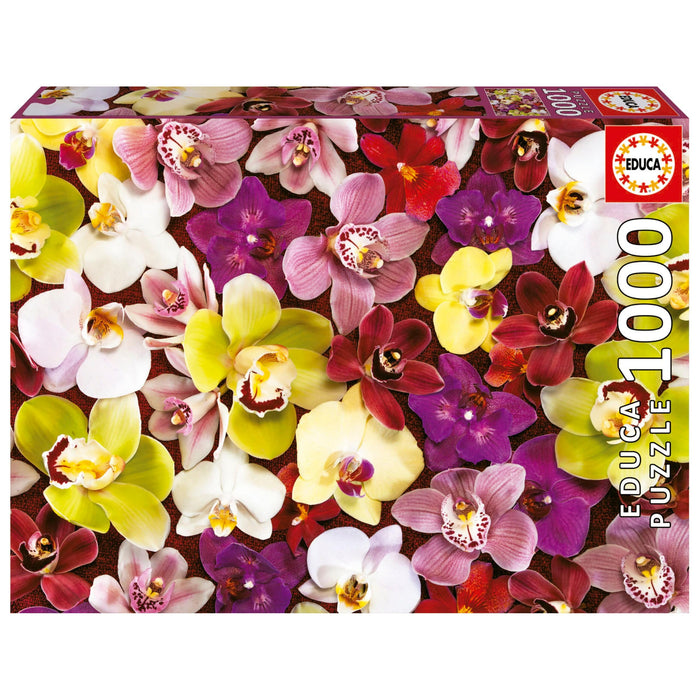 Educa Universalios dėlionės Orchid Collage, 1000