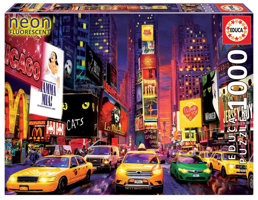 Educa Universalios dėlionės Times Square, New York „Neon“, 1000 pcs