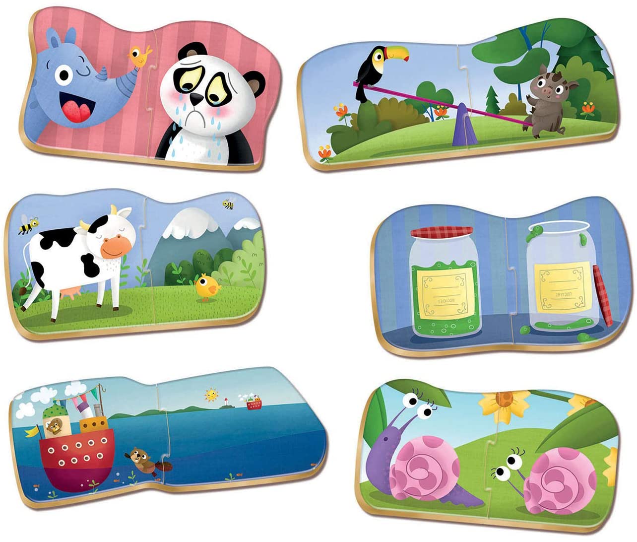 Educa Vaikiškos dėlionės Baby opposites