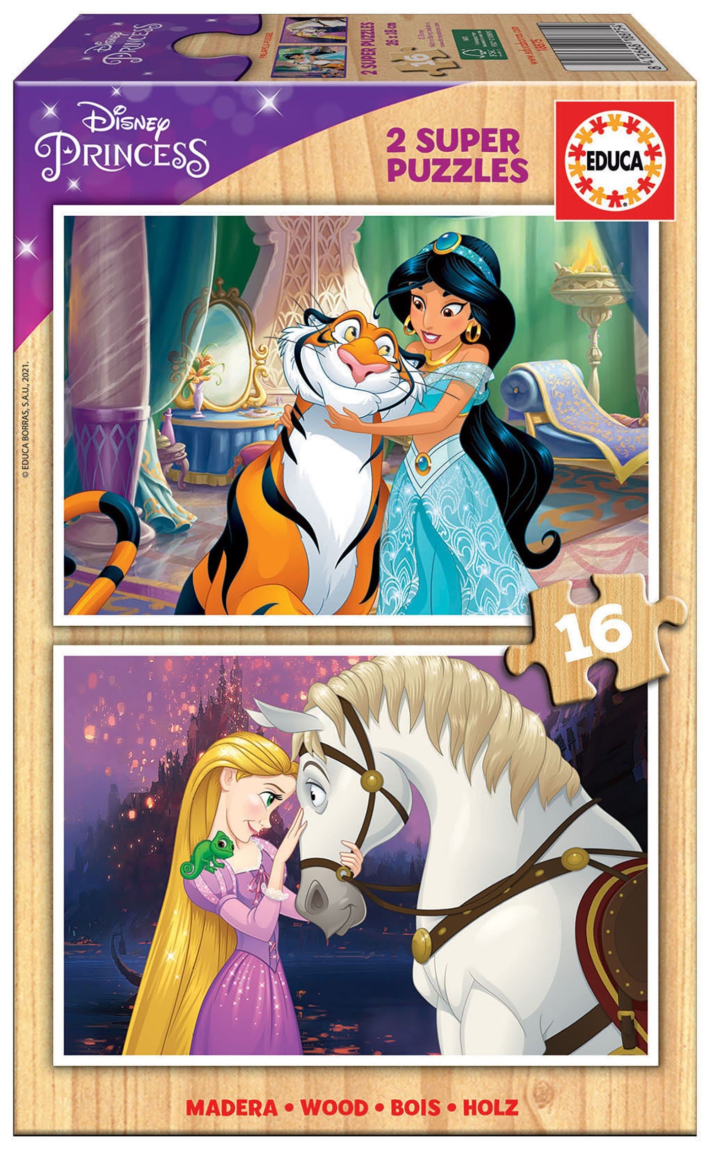Educa Vaikiškos dėlionės Disney princess, 2x20