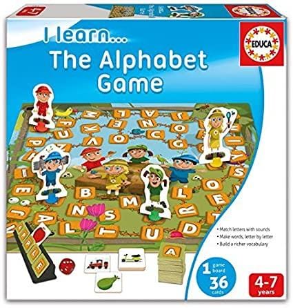 Educa Vaikiškos dėlionės EDUCA THE ALPHABET GAME