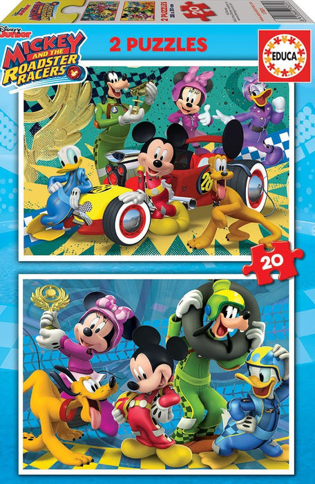 Educa Vaikiškos dėlionės Mickey and the Roadster Racers, 2x20