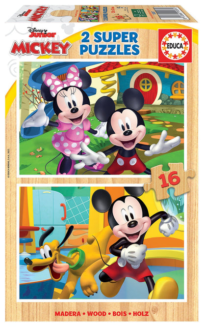 Educa Vaikiškos dėlionės Mickey & Minnie, 2x16