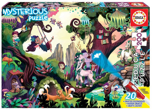 Educa Vaikiškos dėlionės Mysterious Puzzle Magical Forest, 200