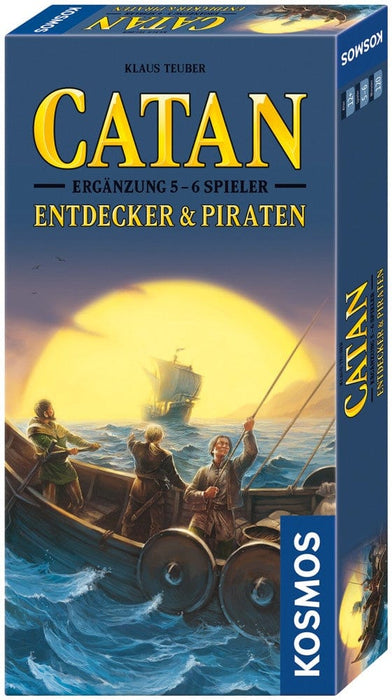 English Stalo žaidimai Catan - Entdecker & Piraten 5-6 (Papildymas) (DE)