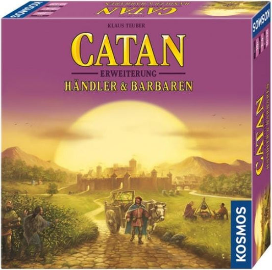 English Stalo žaidimai Catan - Handler & Barbaren 2-4 (NOR)