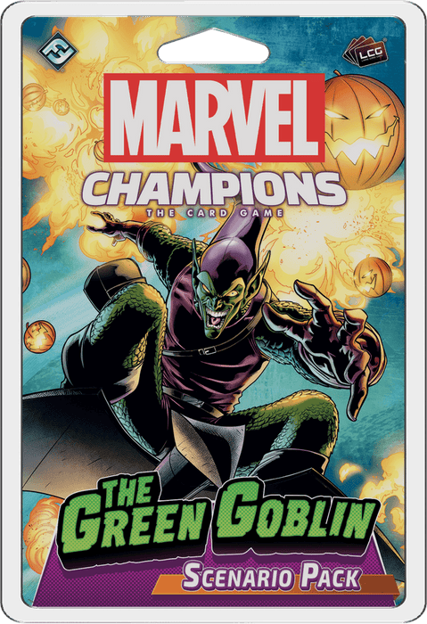 English Stalo žaidimai Marvel Champions: The Card Game – The Green Goblin Scenario Pack (Papildymas) (EN)
