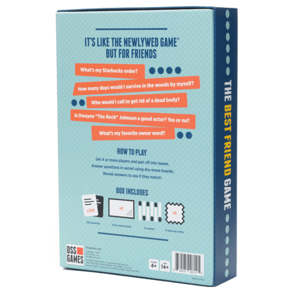 English Stalo žaidimai The Best Friend Game