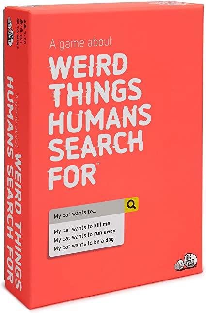 English Stalo žaidimai Weird Things Humans Search For (EN)