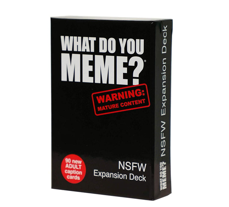 English Stalo žaidimai What do you Meme? NSFW Expansion (EN)