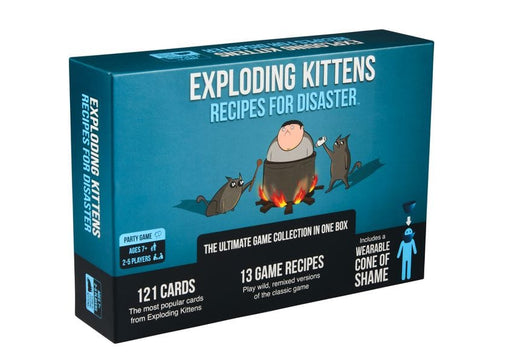 English Stalo žaidimai Exploding Kittens: Recipes For Disaster