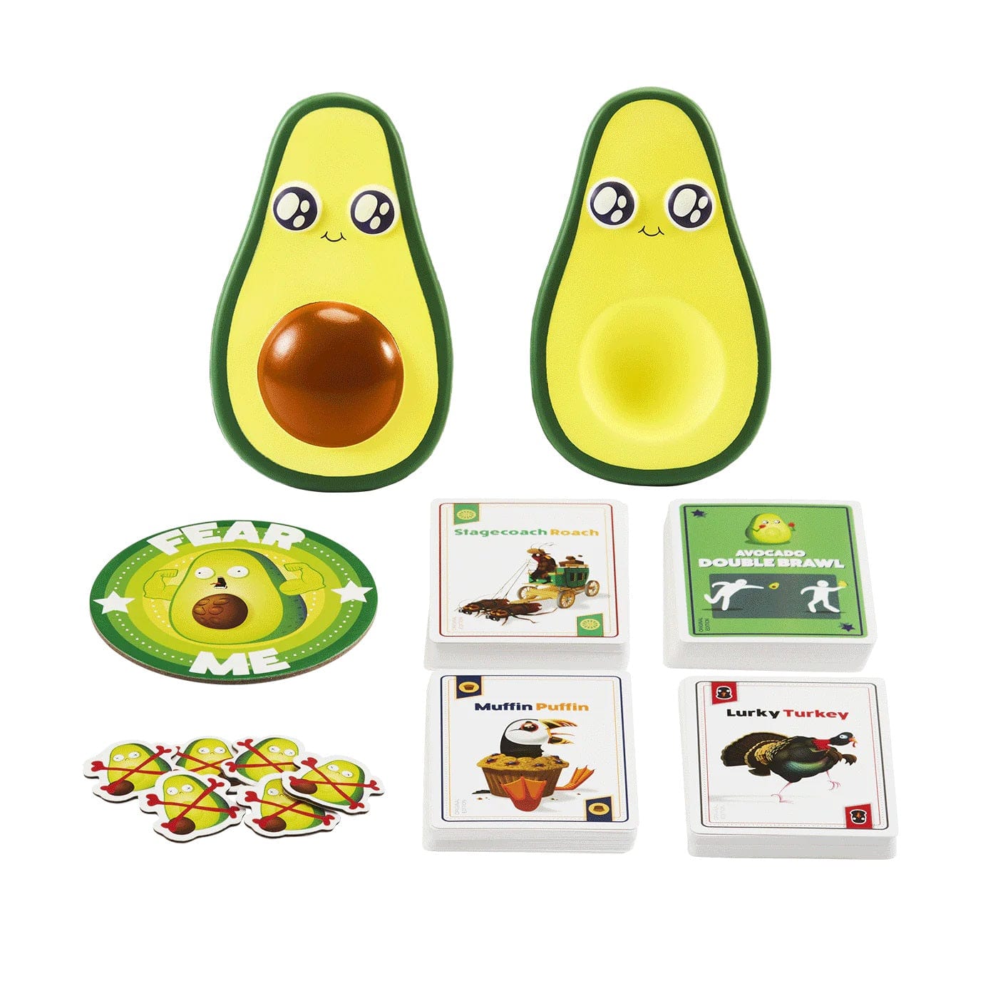 Exploding Kittens Stalo žaidimai Throw Throw Avocado
