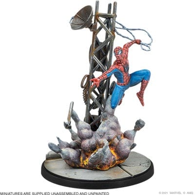 Fantasy Flight Stalo žaidimai Marvel: Crisis Protocol – Amazing Spider-Man & Black Cat (papildymas)