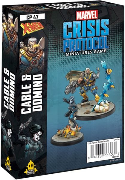 Fantasy Flight Stalo žaidimai Marvel: Crisis Protocol – Cable & Domino