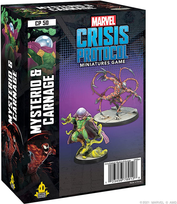 Fantasy Flight Stalo žaidimai Marvel: Crisis Protocol – Mysterio & Carnage