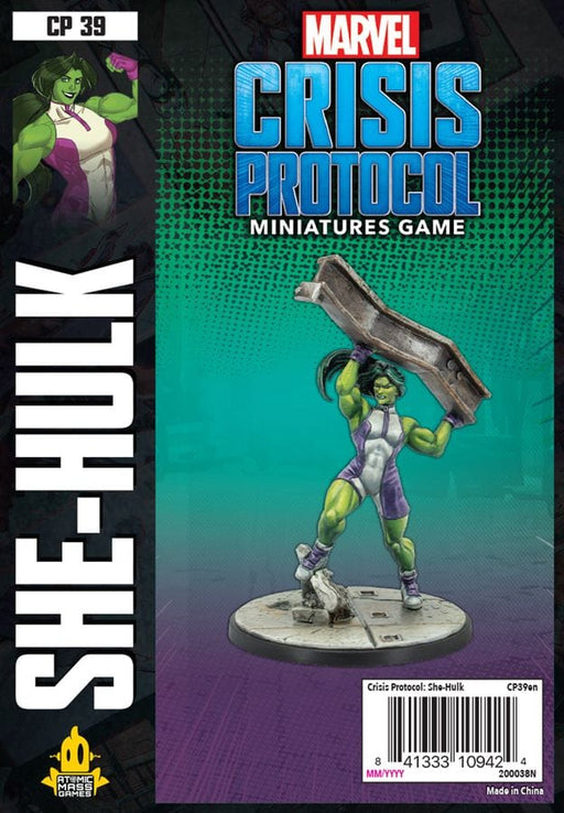 Fantasy Flight Stalo žaidimai Marvel: Crisis Protocol – She-Hulk (papildymas)