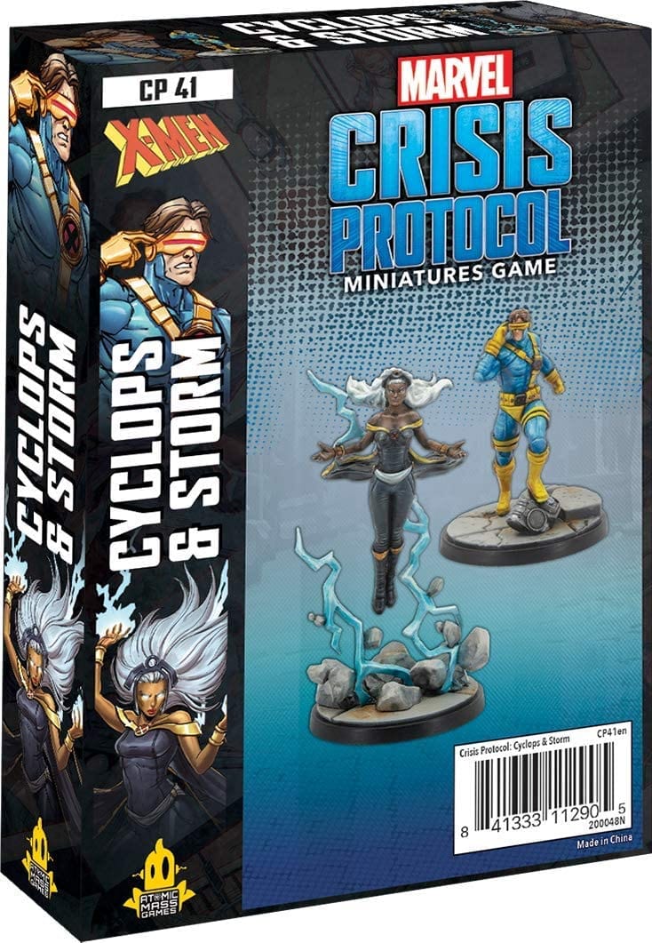 Fantasy Flight Stalo žaidimai Marvel Crisis Protocol – Storm and Cyclops (papildymas)