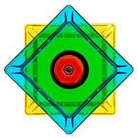 GeoSmart Konstruktoriai GEO 600 Geo Educational Set 100 pcs