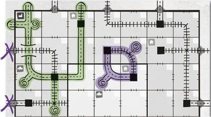 Horrible Guild Stalo žaidimai Railroad Ink: Eldritch Expansion Pack (papildymas)