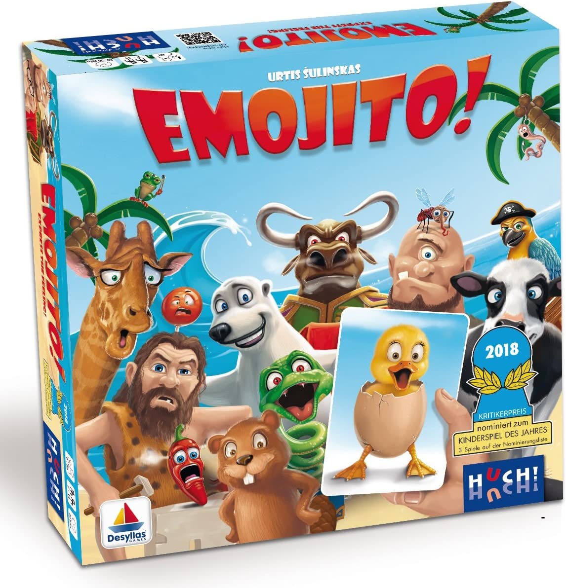 HUCH! Stalo žaidimai Emojito